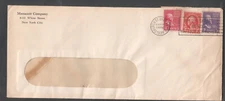 1938 cover Massasoit Company 8-10 White Street New York