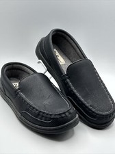 My Pillow Women's My Slippers Leather Moccasin Slippers Black Size US: 7 Cushion