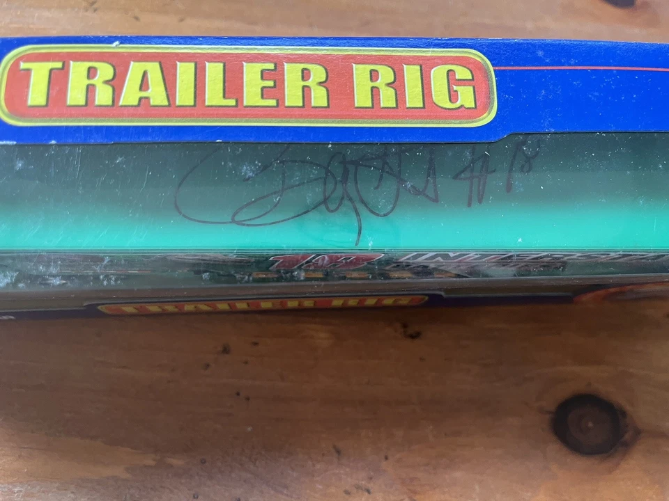 Lote mega autografiado vintage de Bobby Labonte NASCAR con 9 artículos de carreras en total Foto 4 de 4