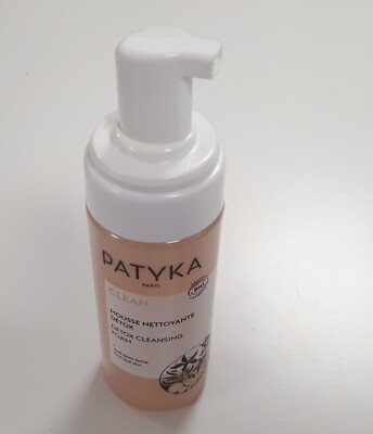 Mousse Nettoyante Detox PATYKA BIO 150 Ml - Visage Purifié, Sans Capuchon, Neuf Authentique