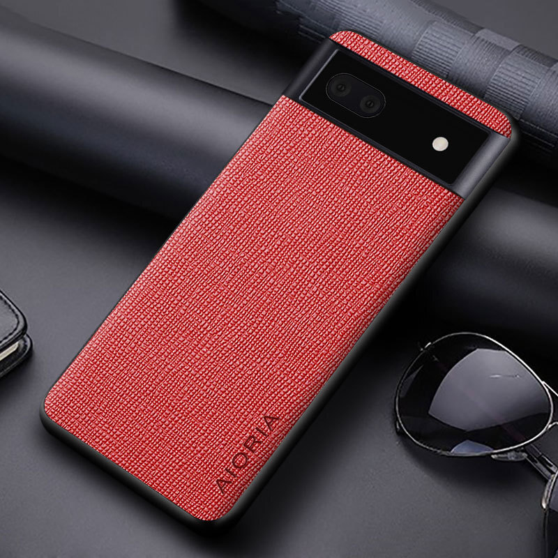 X-level Custodia Per Google Pixel 6 Cover, [Earl 3 Serie ] Pelle Cuoio Custodia Aannata Protettiva Sottilein TPU Morbida, Cover Protettiva Anti Scivolo Custodia Google Pixel 6 - Marrone - Foto 4