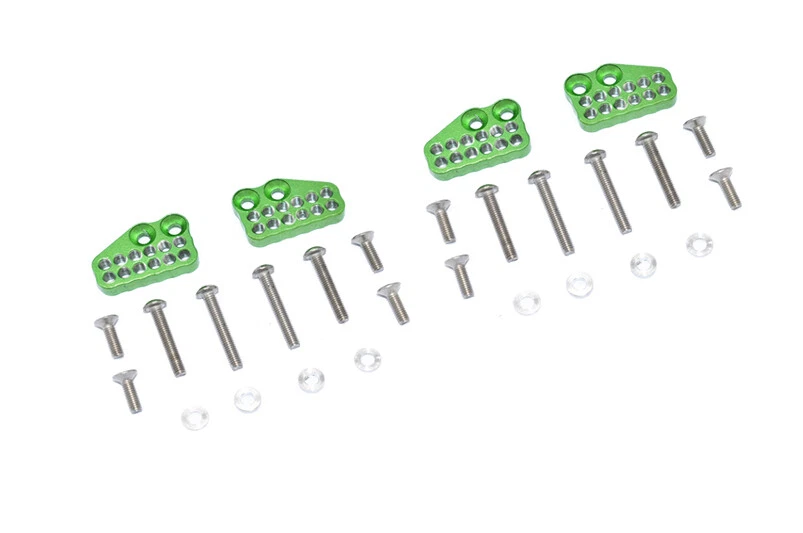 GPM Aluminum Front & Rear Shock Mount For AXIAL CAPRA 1.9 Unlimited Trail Buggy - Image 3 of 4