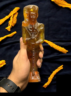 Khonsu God Statue Egyptian Moon Ancient Rare Antiquities Stone Pharaonic Rare BC