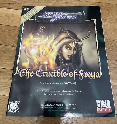 Dungeons & Dragons The Crucible of Freya Necromancer Games D20