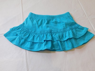 Jumping Beans Baby Girls 12 Months Aqua Blue Skirt w/ Bloomers 1 pc NWOT