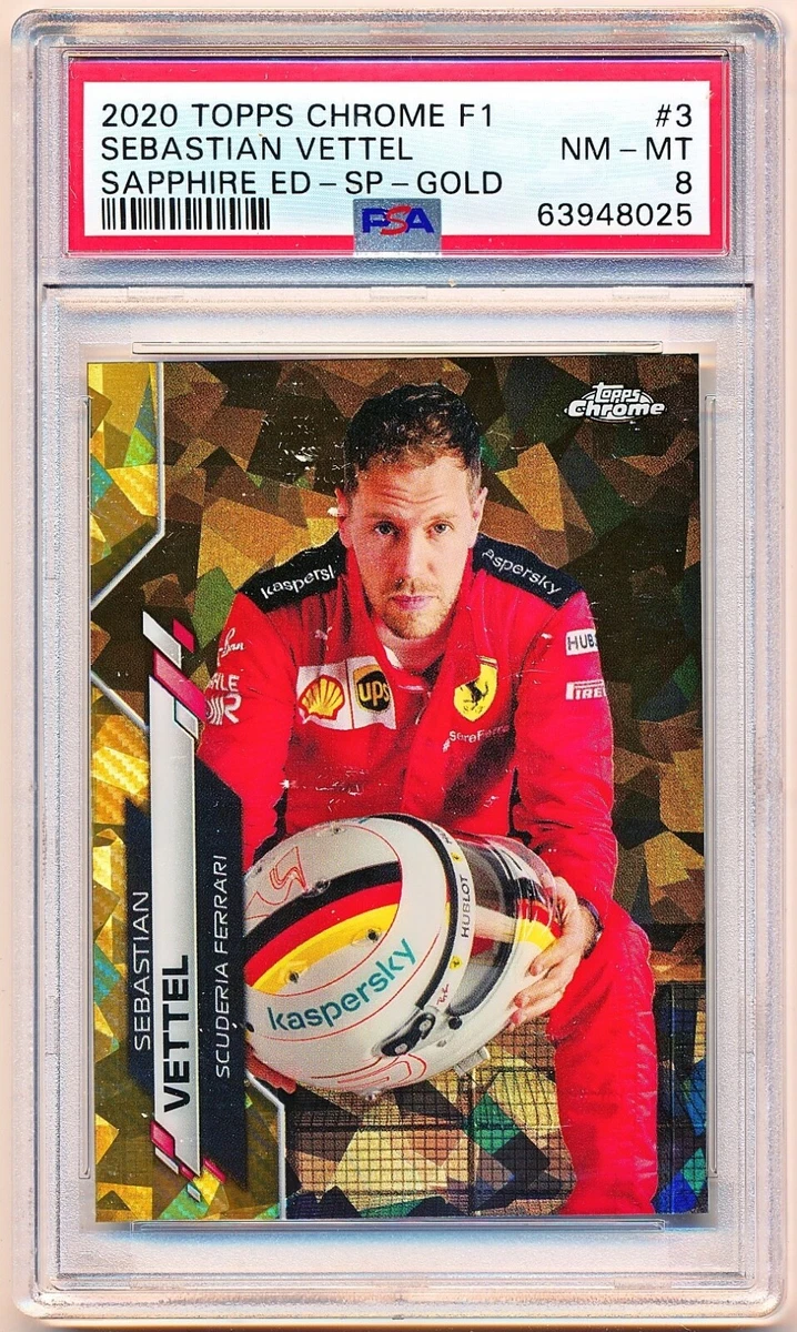 2020 Topps Chrome Sapphire Edition Formula 1 - Sebastian Vettel #3