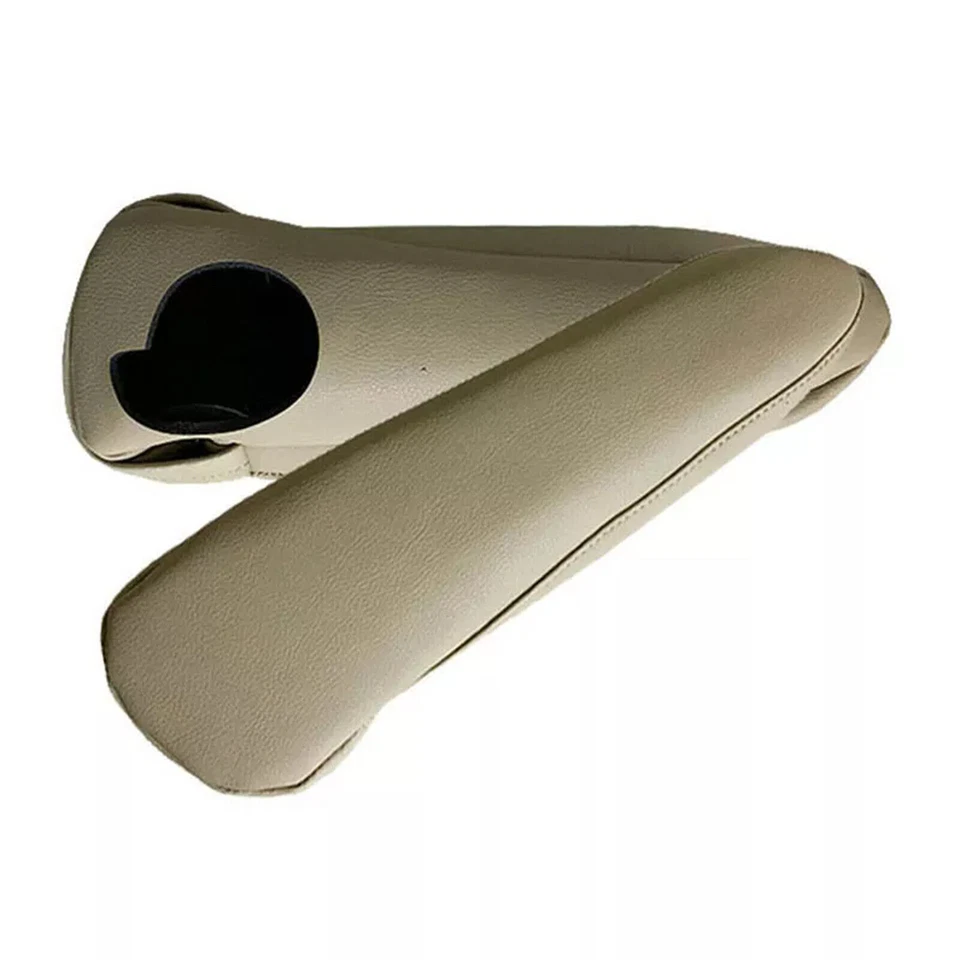 Pair For Toyota sienna 2011-2018 Beige Leather Front Seat Armrest Cover Case UZS - Image 3 of 4