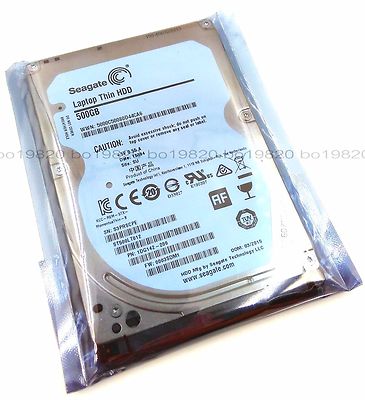  New Seagate  500GB  2.5''  5400RPM SATA Internal Hard Drive ST500LT012 
