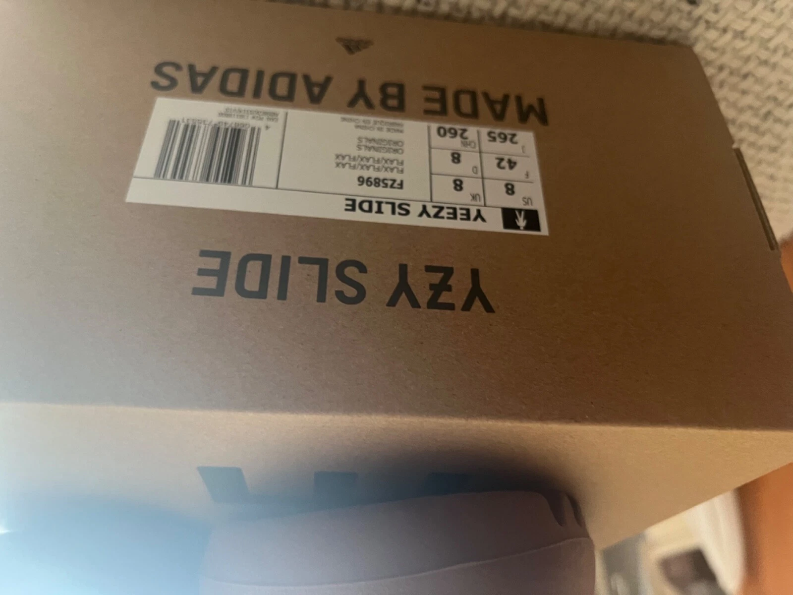 Adidas Yeezy Slide Lino UK 8 EU 42