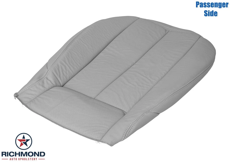 97-03 Mercedes-Benz CLK320 CLK430 -со стороны пассажира низ кожаный чехол на сиденье серый - Изображение 4 из 4