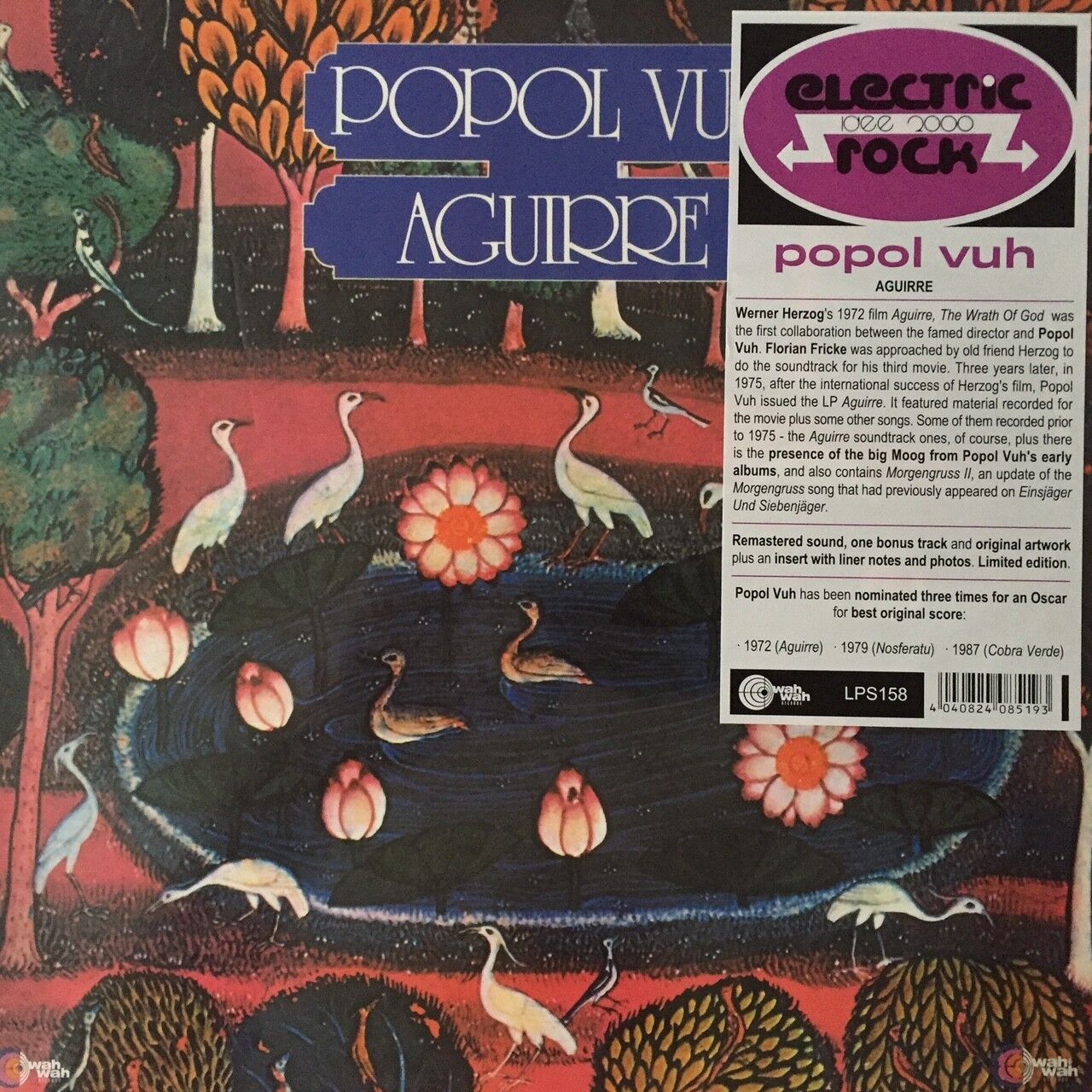 Popol Vuh - Aguirre(180g LTD. Vinyl LP), 2015 Wah Wah Ograniczona ilość, WYPRZEDAŻ