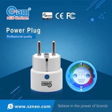 Z-Wave Smart Power Plug Sensor US EU Power Metering On/Off Fibaro/SmartThings