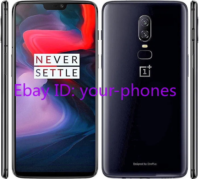 OnePlus 6 Dual SIM 6/8GB RAM 64/128GB ROM Unlocked 4G LTE Octa