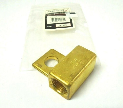 ANCHOR 100-45V62 BRASS POWER CABLE ADAPTER MVF15NW - 第 1/2 張圖片