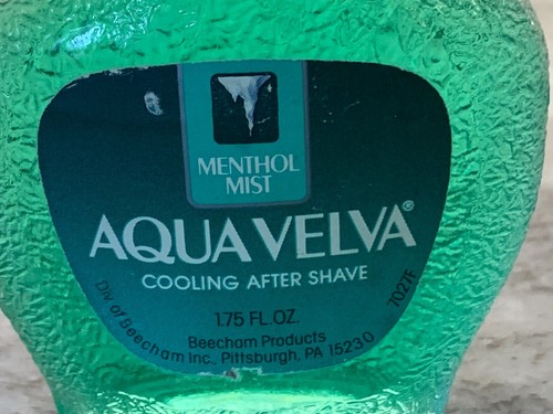 Vintage Aqua Velva 2 Piece After Shave Set Menthol & Lime 1.75 Oz Each - Picture 8 of 9