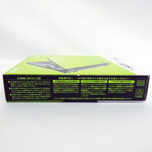 NEW Nintendo 3DS LL XL Lime Green Black Console Japan ver 2016 Japan - Picture 4 of 10