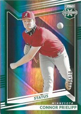 2022 Panini Elite Extra Connor Prielipp Status RC 208/499 Minnesota Twins