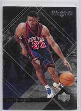 1999-00 Upper Deck Black Diamond Basketball Allan Houston Card # 54 NY Knicks