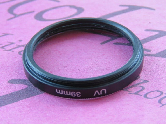 UV 39mm Filter Ultra Violet For Canon Sony Nikon Pentax Camera Lens SLR DSLR - Image 2 of 2