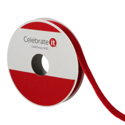 3 PACK Celebrate It Ribbon Gift Wrapping 3/8 Inch 3 Yards Roll Glitter Christmas