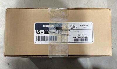 SCHNEINDER ELECTRIC / MODICON AS-B824-016 OUTPUT MODULE 16PT 800 I/O 24 VDC NEW