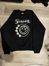 Tom Delonge Blink 182 Smiley Face Sweater size medium official license merch
