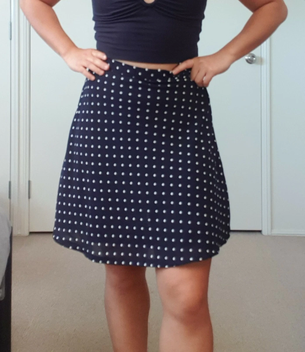 Polka dot 2025 skirt 90s