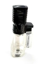 Vertigo venom triple torch lighter clear