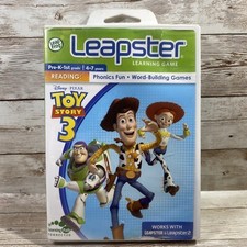 Leap Frog Leapster Learning Game Disney Pixar Toy Story 3 4-7 Years