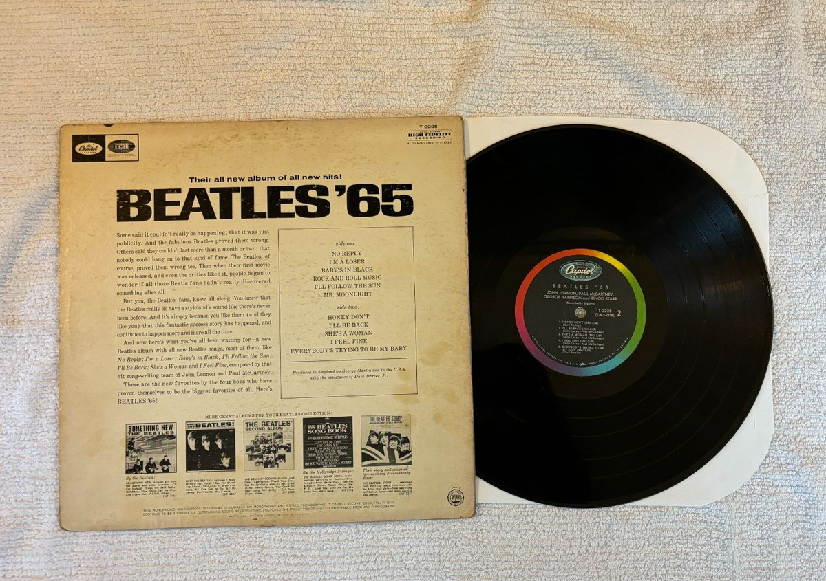 The Beatles RNR LP (Capitol T2228) Beatles '65 | eBay