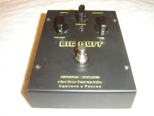 Electro-Harmonix Big Muff, Distortion/Sustainer, Russia, Vintage Guitar Pedal - Picture 2 of 12