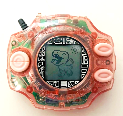 Digimon Adventure Digivice 2 Hikari Color Clear Pink 1999 Bandai