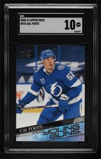2020-21 Upper Deck Young Guns Cal Foote #476 SGC 10 GEM 0i76