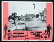 THUNDERBALL / YOU ONLY LIVES TWO SEAN CONNERY JAMES BOND R-1971 LC#4