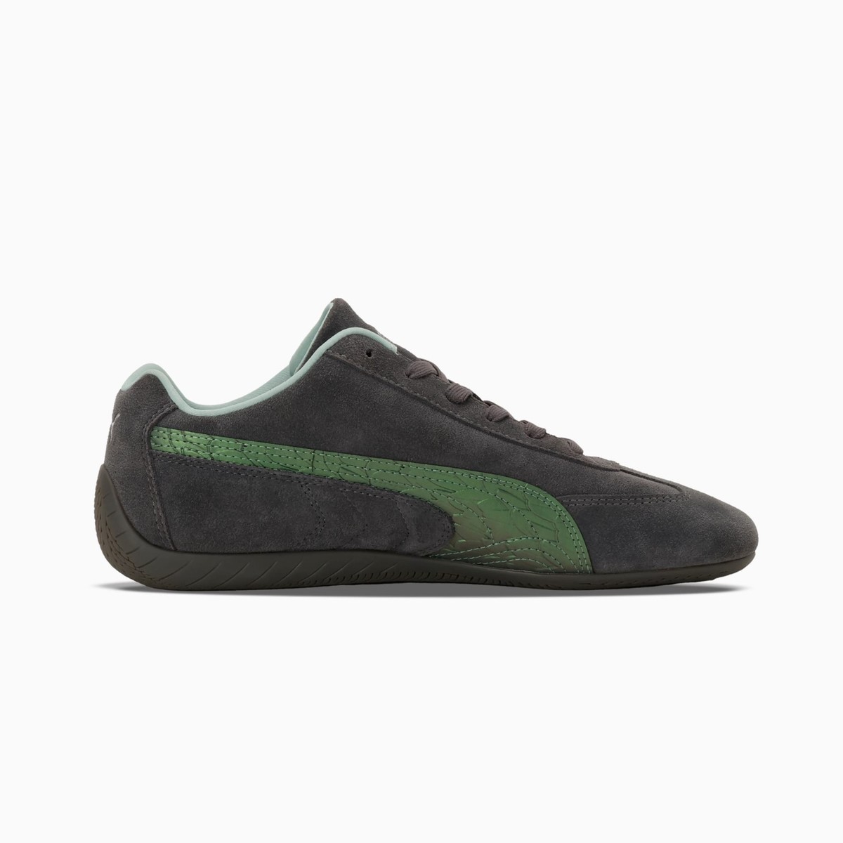 PUMA x Monster Hunter Wilds Secret Speed Cat Sneakers Dusky Gray 