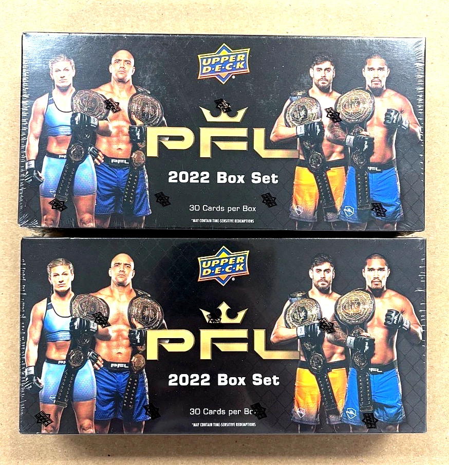 (2) 2022 Upper Deck Professional Fight League PFL Factory Sealed Box Set MMA - Image 3 of 3