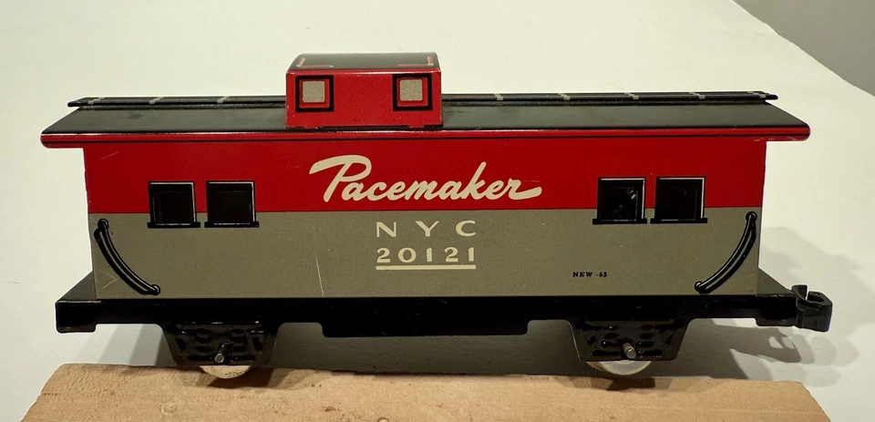 Marx No. Acoplador de nudillos de plástico NYC 20121 marcapasos - 7 pulgadas - 4 ruedas Foto 2 de 4