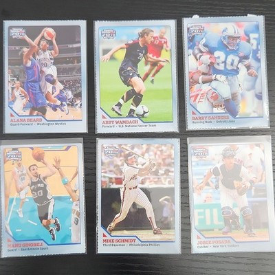Sports Illustrated Kids 2007 6 Card Lot! Beard/Wambach/Sanders/Ginobili