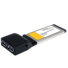 StarTech.com 2 Port ExpressCard SuperSpeed USB 3.0 Card Adapter with UASP - USB