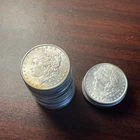 25 Morgan silver dollars lot AU++  90% Silver Nice pre 21