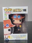 🔥OG 2016 Funko Pop! One Piece - Portgas D. Ace #100 (Damaged) W/Protector!🔥