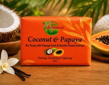 Natural Coconut and Papaya Soap infused skincare