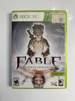 Fable Anniversary (Microsoft Xbox 360, 2014) No Manual, Tested