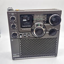 Sony ICF-5900 W Fm/Am Multi Band Kurz Welle Radio Empfänger Verwendet Aktiv Frei