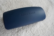 Cole Haan Sunglasses Eye Glasses Hard Shell Case Navy Blue