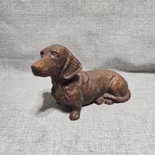 Vintage Dachshund Red Mill USA Dachshund Dog Figurine Weiner Dog
