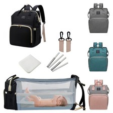 Baby Diaper Bags with Changing Station,Waterproof Diaper Bag Backpack for Mom...