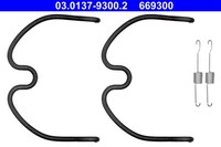 ZubehöRsatz Bremsbacken Ate 03.0137-9300.2 FüR Suzuki Opel Wagon Ignis H00 Agila