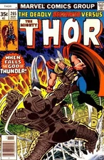 Thor #265 FN 6.0 1977 Stock Image