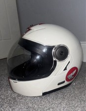 HJC V90 Flip Front Motorcycle Helmet custom Honda cub